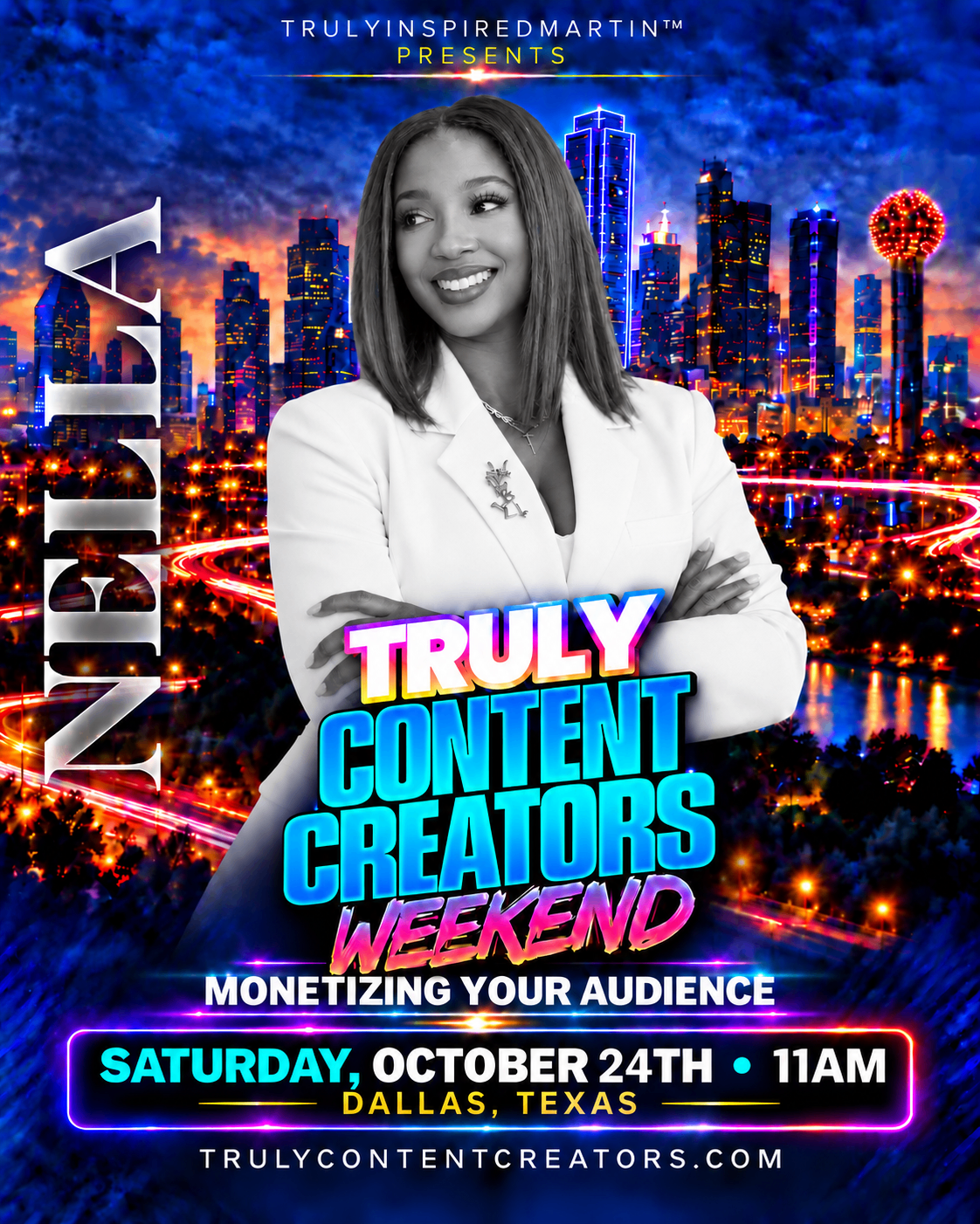 NELLA, speaker at Truly Content Creators Weekend