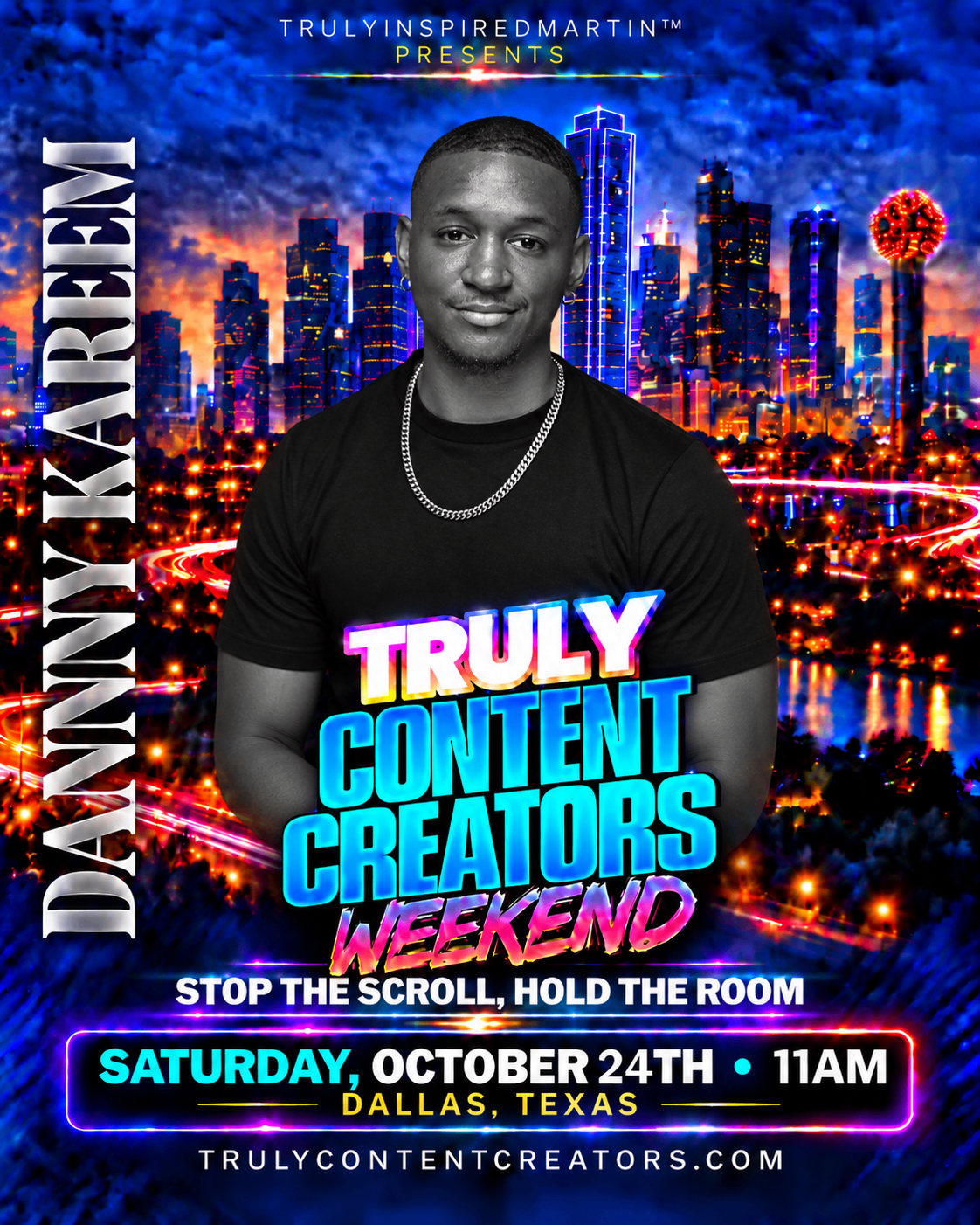 DANNY KAREEM, speaker at Truly Content Creators Weekend